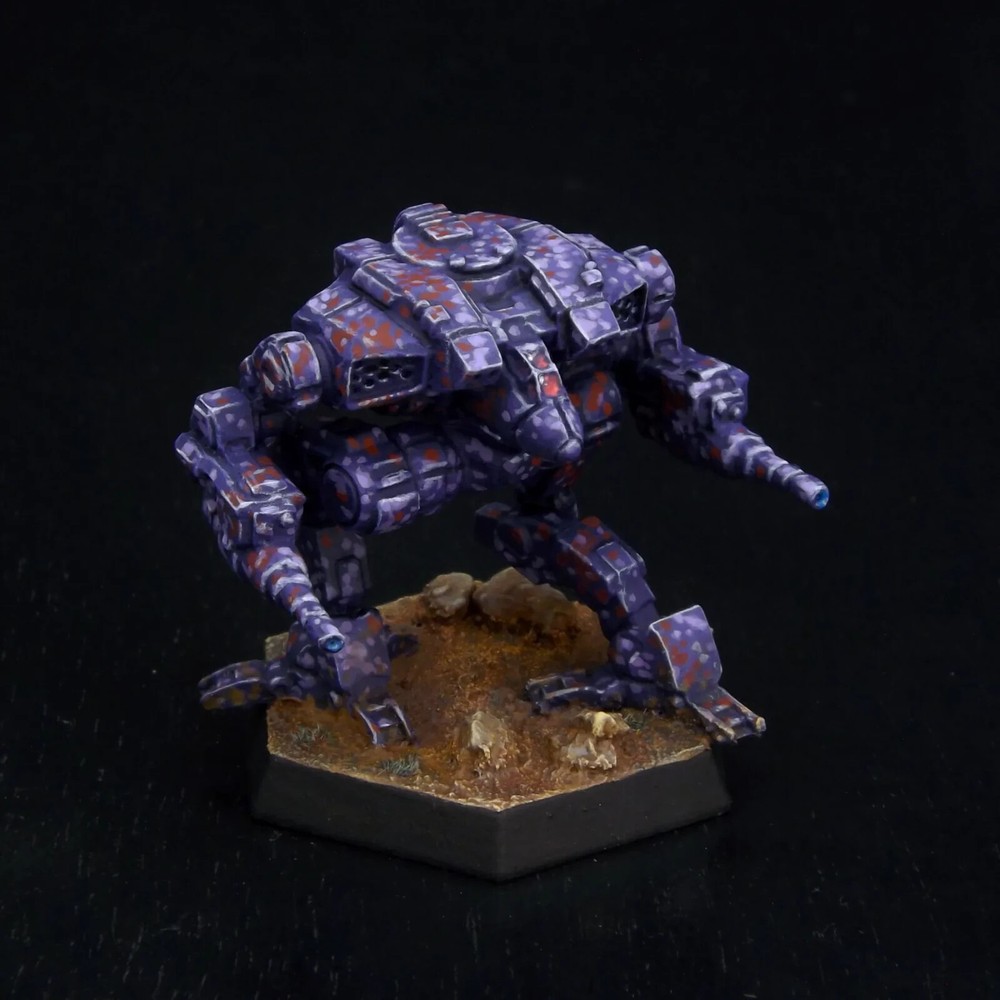 Painted BattleTech Miniature Cougar Mech