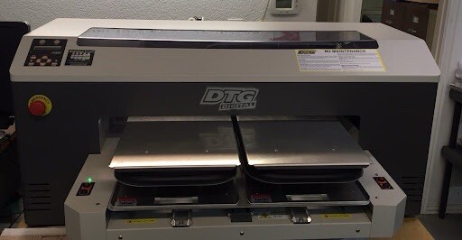 DTG M2 printer Direct To Garment Apparel Digital Printing Machine Working