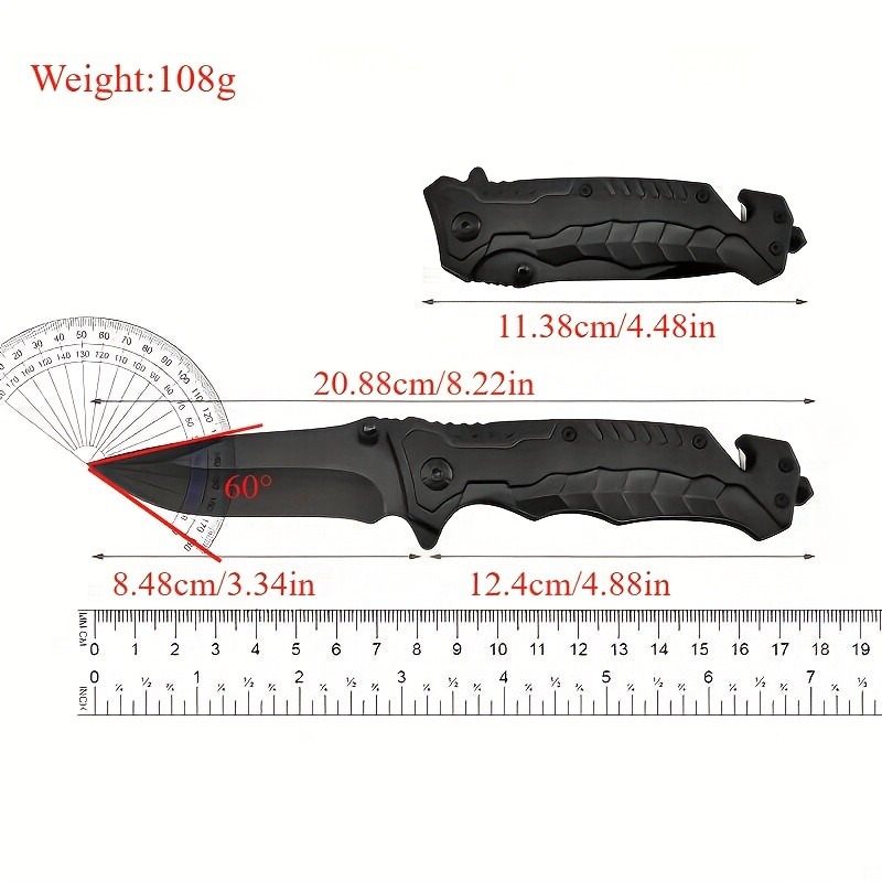 8" SPRING OPEN ASSISTED TACTICAL FOLDING POCKET KNIFE EDC Blade Tactical Tool US