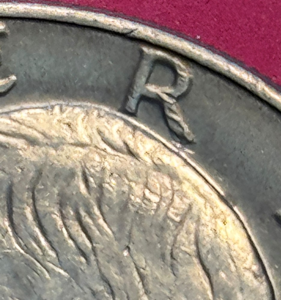 1972-D Peg Leg Error FS-401 Eisenhower Dollar (1278)