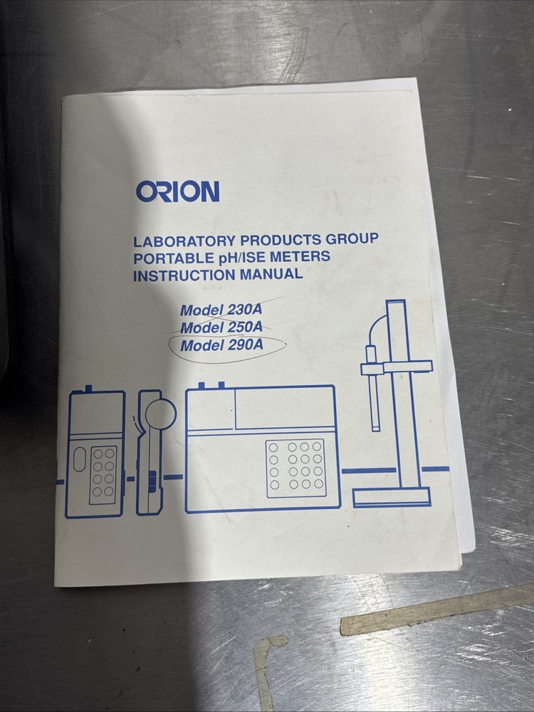 Orion Model 290A Portable pH Meter w/ Probe