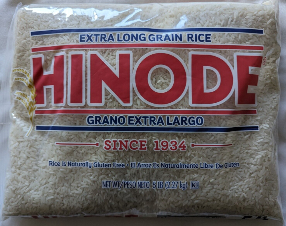 Hinode Extra Long Grain White Rice - 5 pound bag