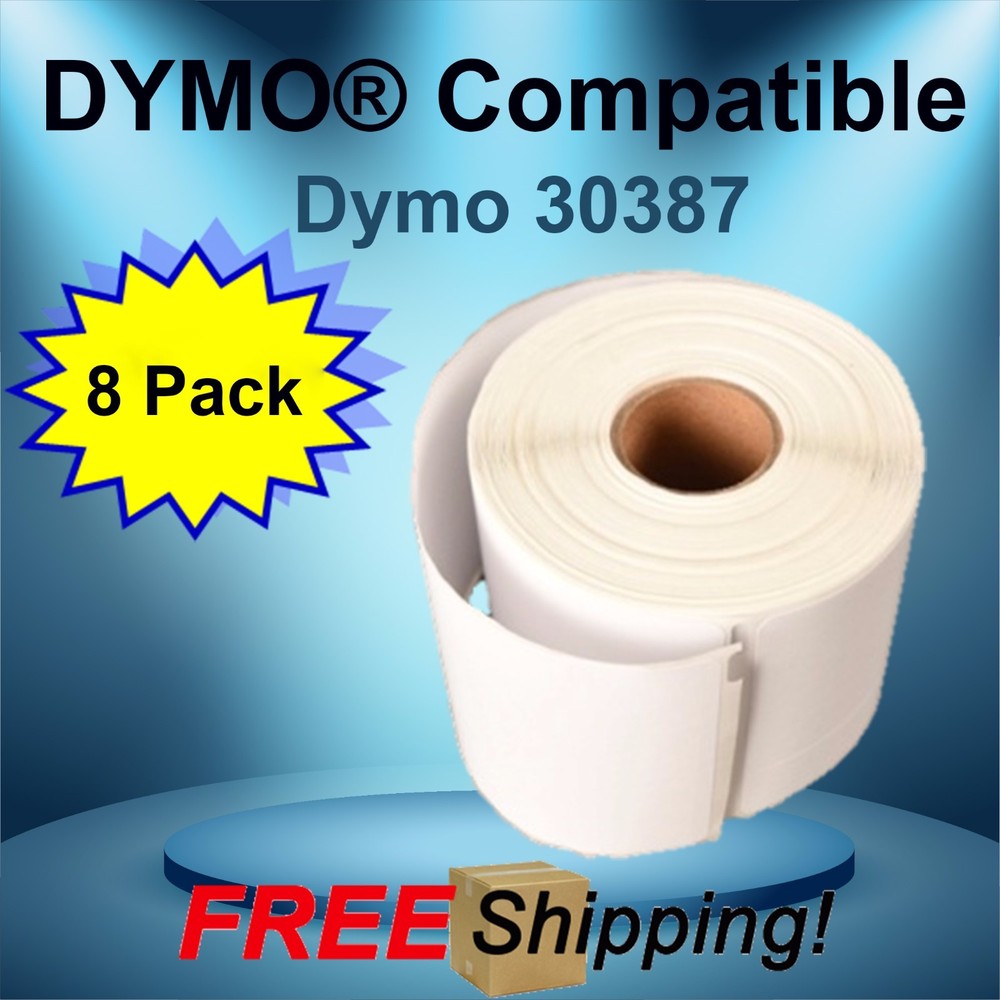 Internet Postage Labels 3-Part Dymo Compatible 30387 Shipping Label-8 Rolls