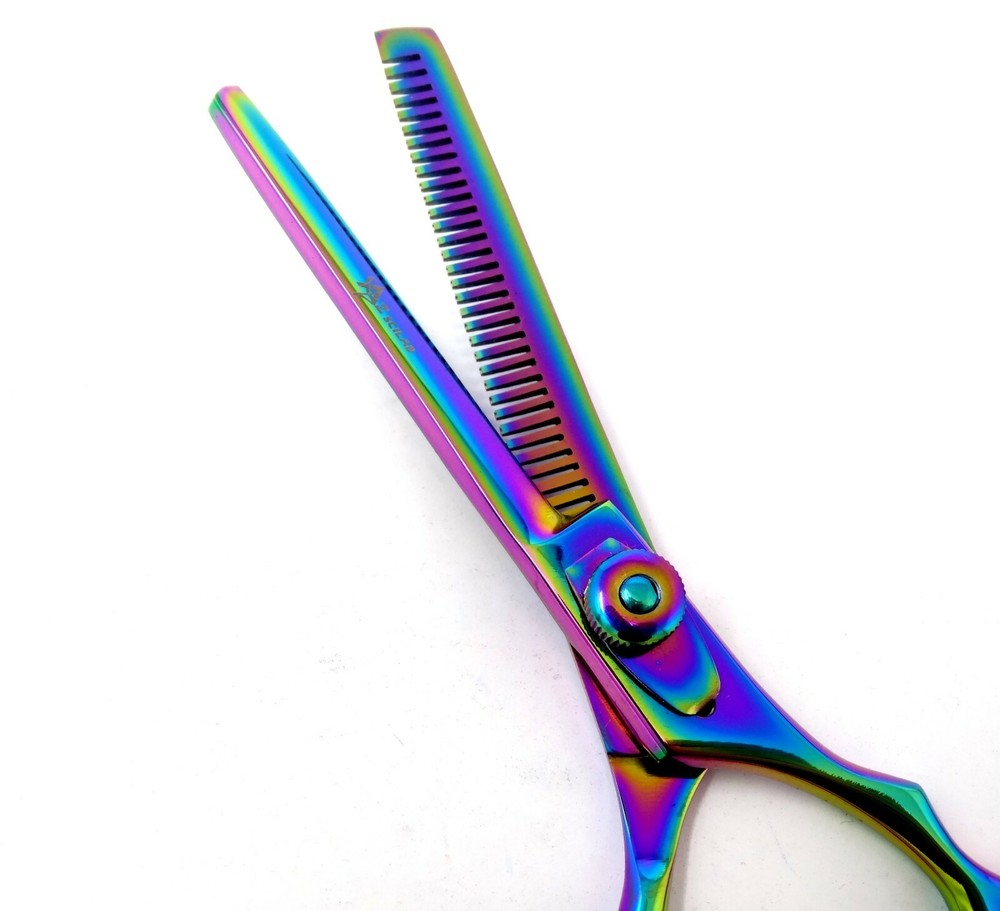 Hair Thinning Scissors Texturing Teeth Shears Salon Razor Edge Scissors 5.5"