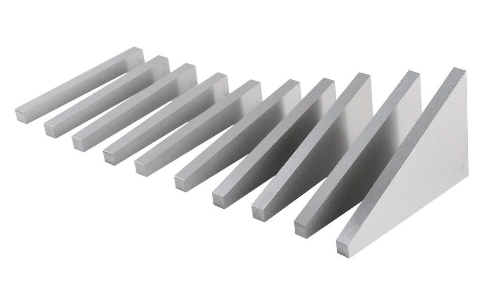 Accusize Industrial Tools 10 Pcs Precision Angle Block Set, 3602-0111