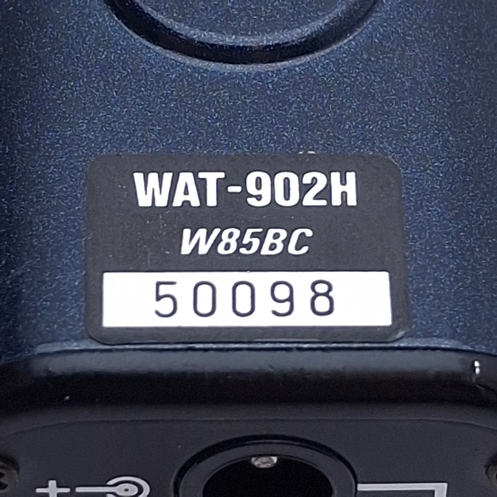 Watec WAT-902H EIA Monochrome Camera 1/2" CCD Image Sensor, CS-Mount, 12VDC