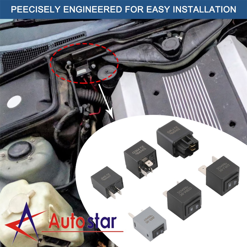 Ipa 9038 Fuel Pump Relay Bypas Master Kit, 6 Pc JDMSPEED