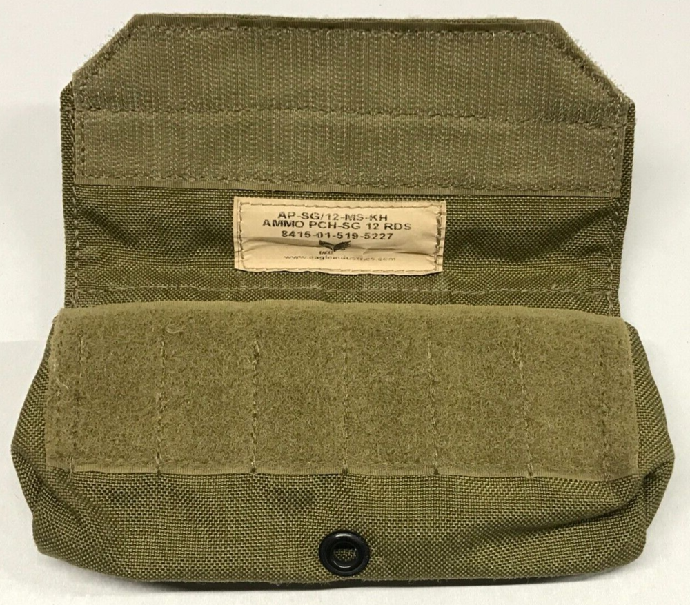 Shotgun Shell Pouch 12 Round Eagle Industries Khaki