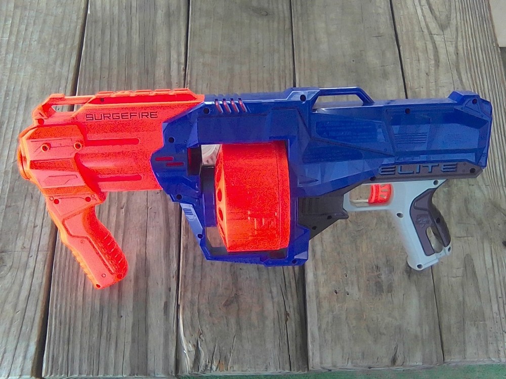 NERF N-strike Elite Surgefire Blaster Rotating Drum