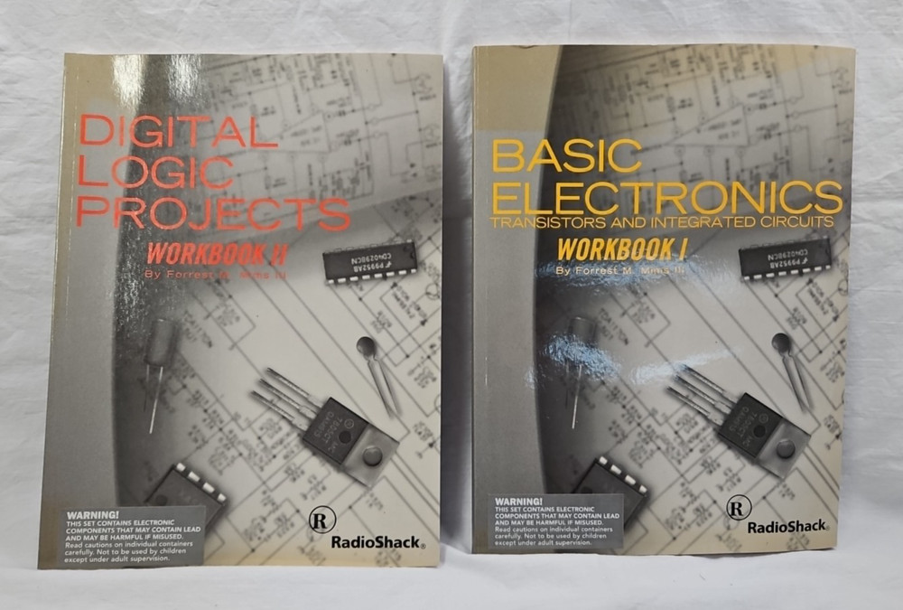 Radio Shack Electronics Learning Lab Kit Manuals parts Box Explore electronics