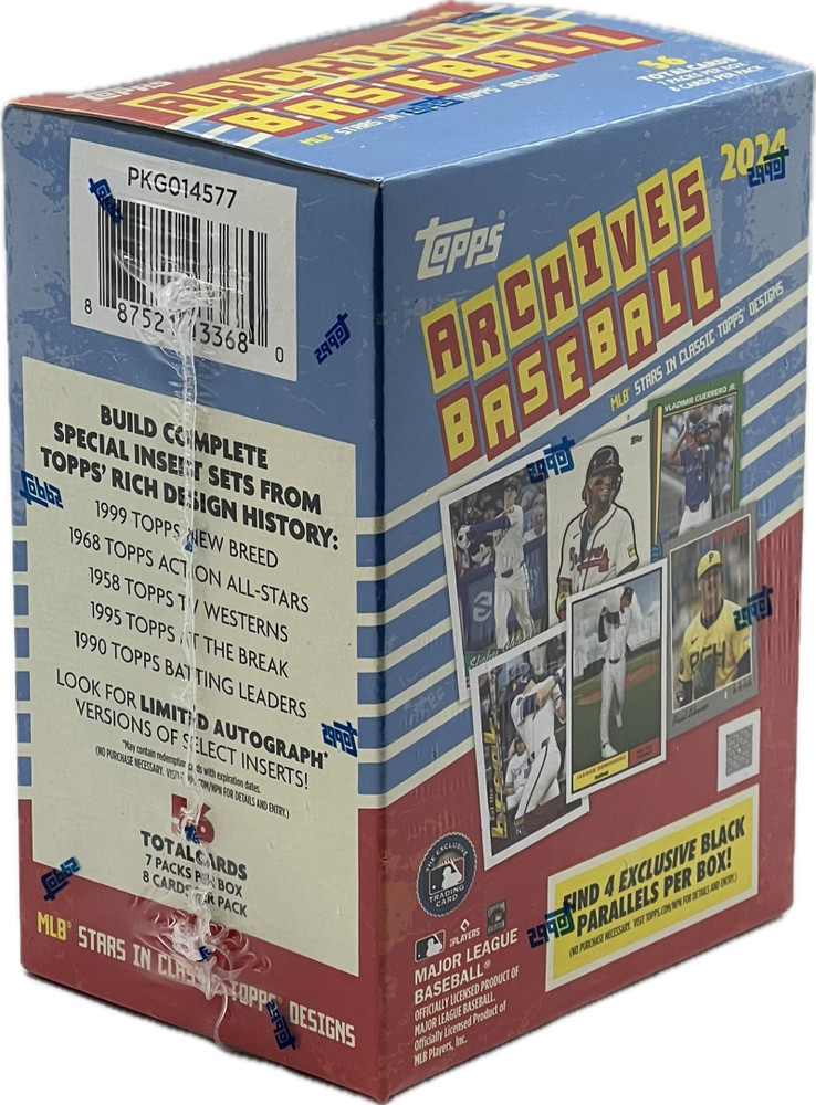 2024 Topps Archives Baseball 7-Pack Blaster Box