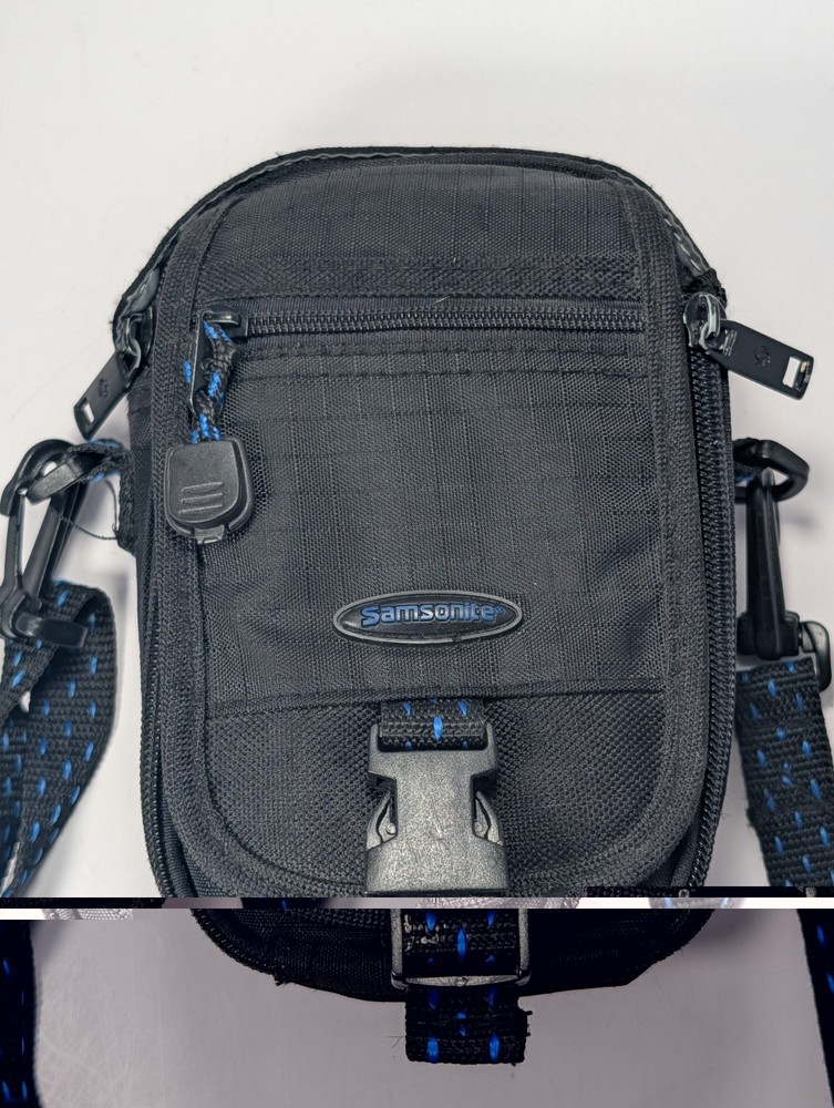 Samsonite Camera Bag Small 6.5”-Black with Carry Strap