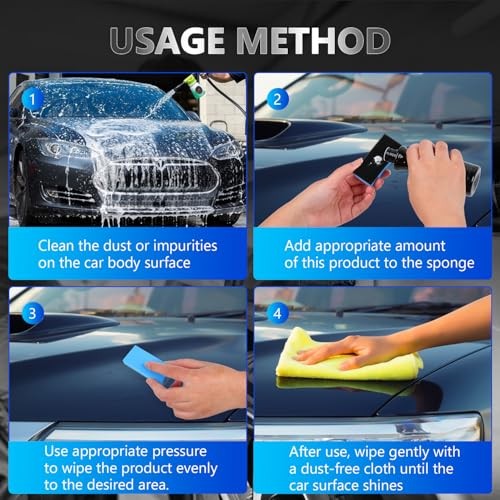 2PCS Scratch Remover for Vehicles, Car Scratch Repair Paste, Car Paint Scratch