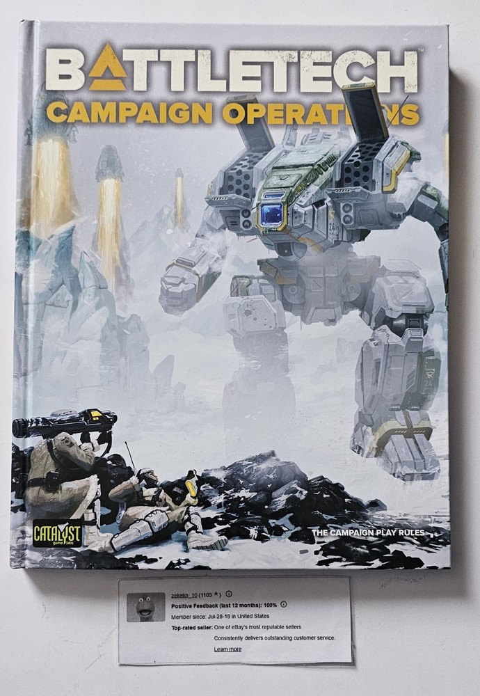 BattleTech: Campaign Operations (2021) - 3rd Printing Used