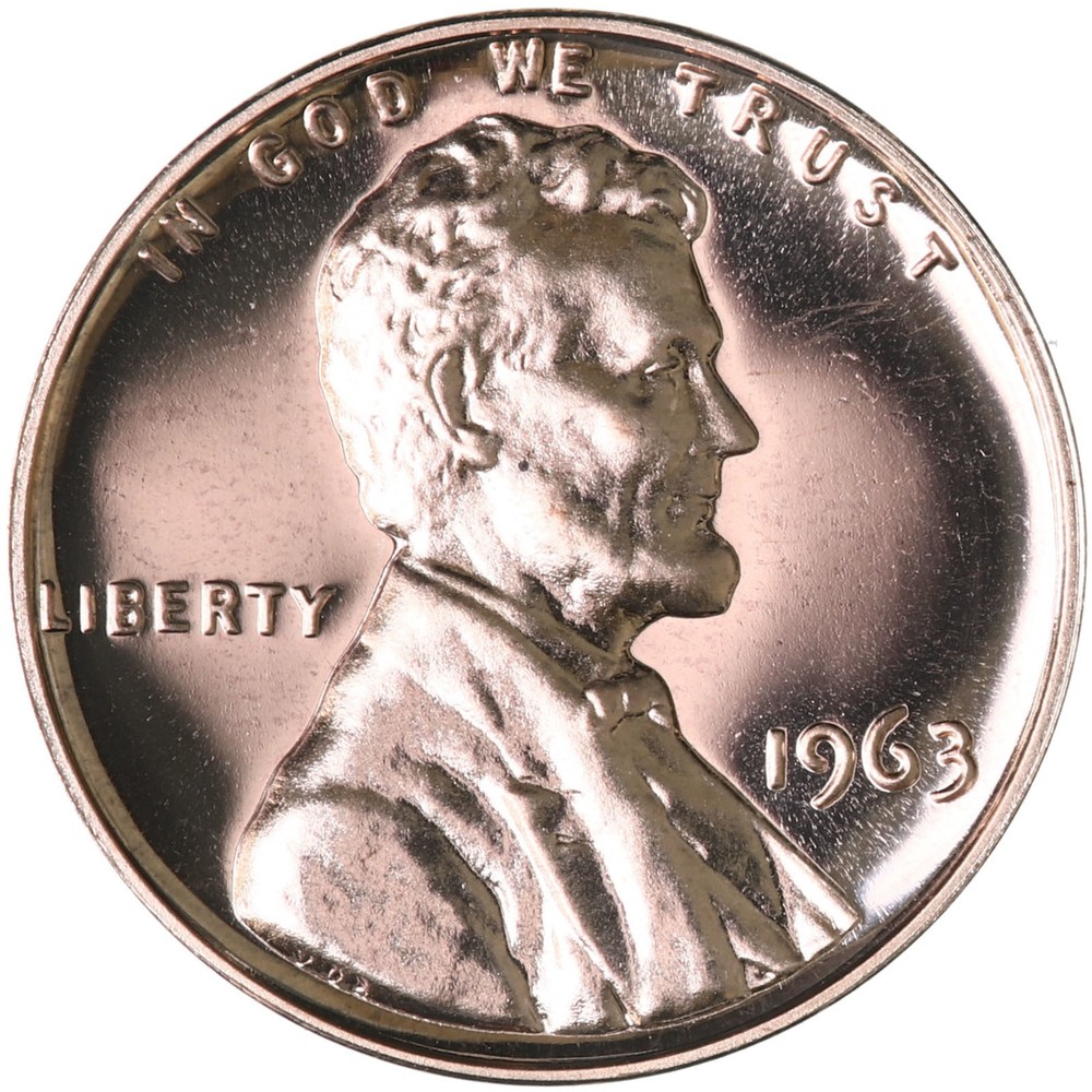 1963 (P) Lincoln Memorial Cent Gem Proof