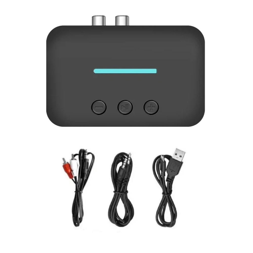 Bluetooth 5.3 Audio Receiver RCA AUX USB Wireless Adapter for Home Stereo System