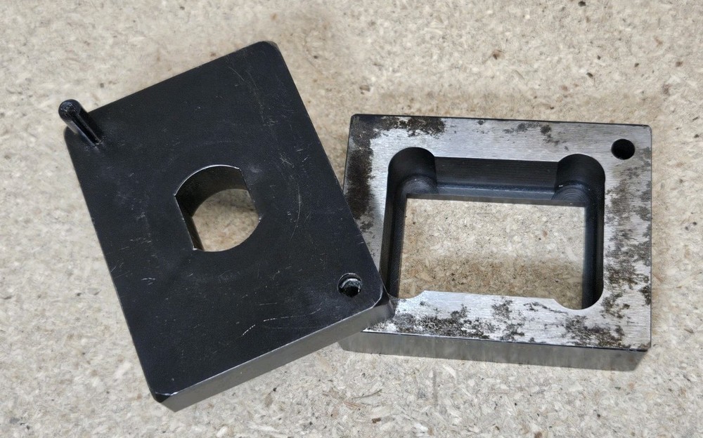 Greenlee No. rectangular punch 1" x 1.625" - U.S.A. made - rectangle