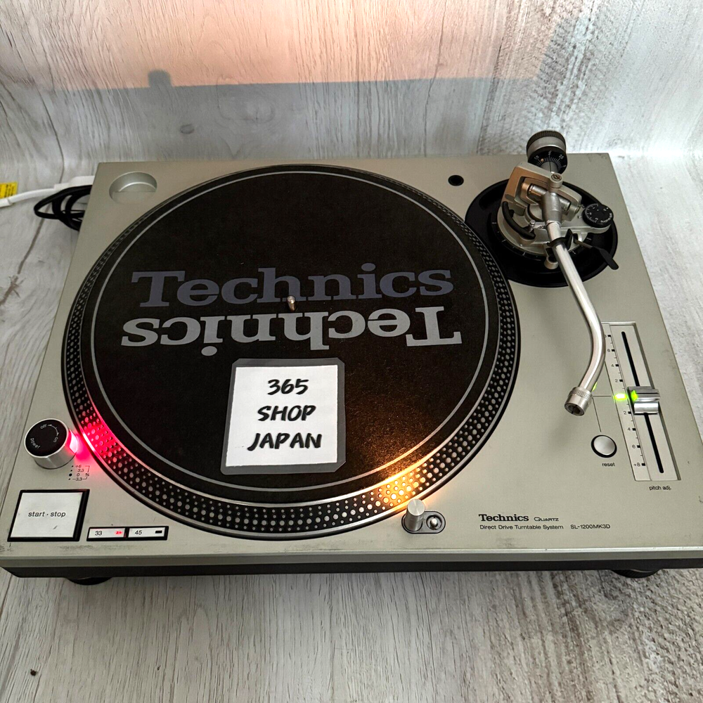 Technics SL-1200MK3D Silver Direct Drive DJ Turntable USED