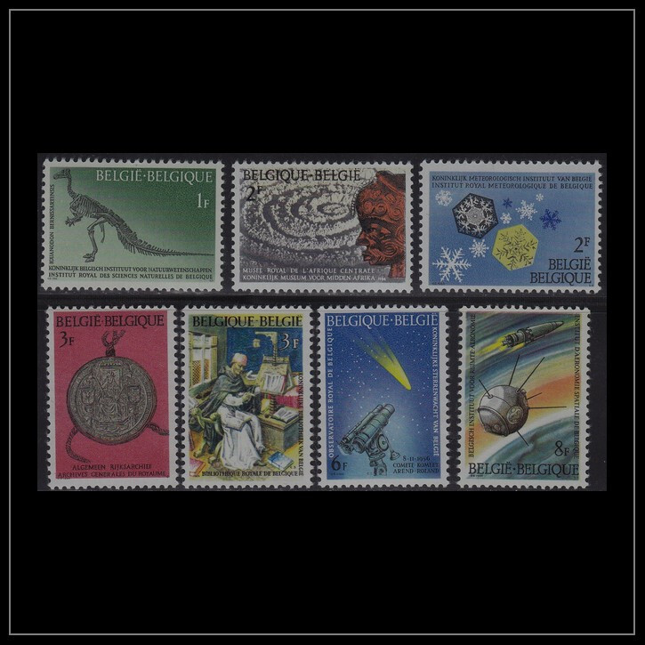 Belgium 1966 (1374-1380) Science