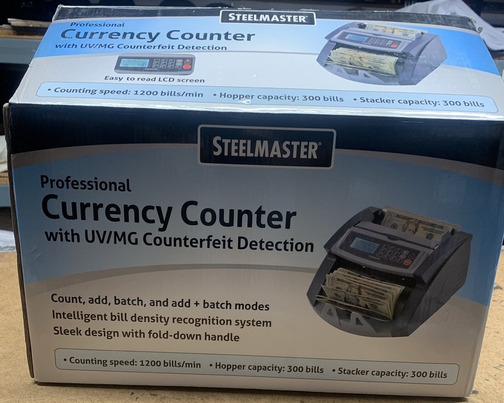 currency counter STEELMASTER