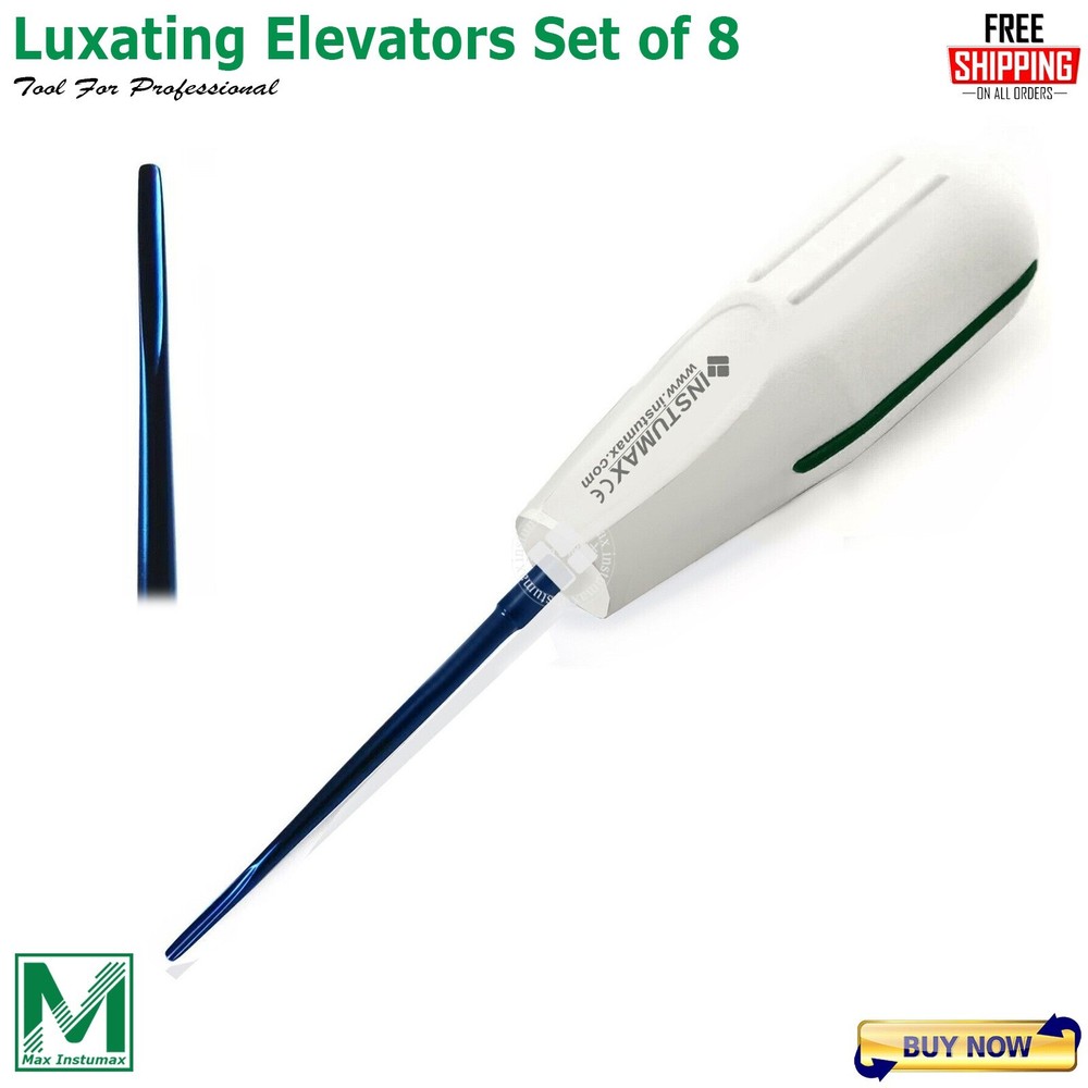 Instumax Surgical Luxation Instruments Dental Tooth Extraction Root Elevators CE