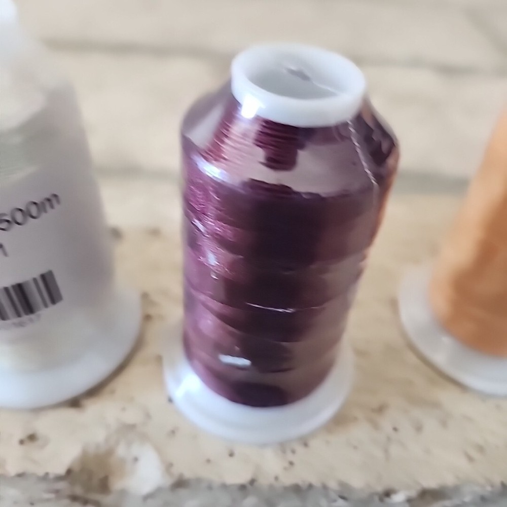 7 Spools Machine Embroidery Thread..Simthread, Unbranded