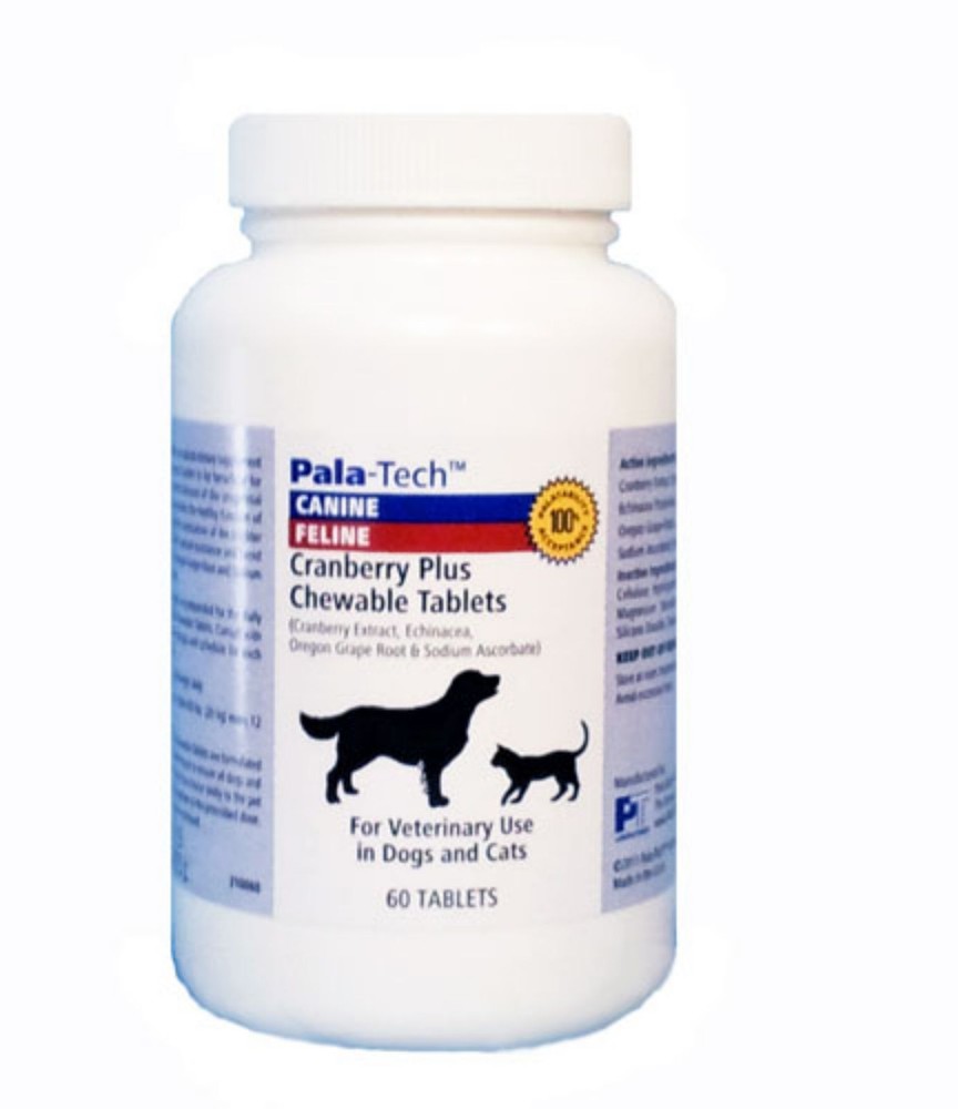 Pala-Tech Cranberry Plus 60 Chewable Tablets