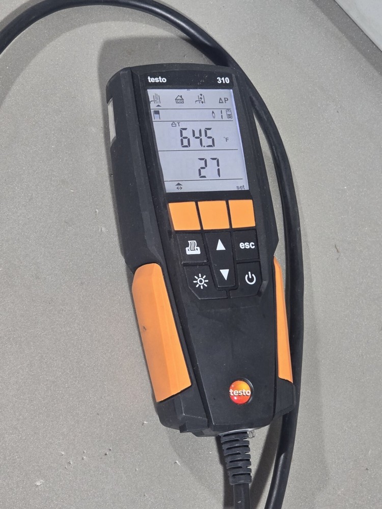 Testo 310 Residential Combustion Analyzer
