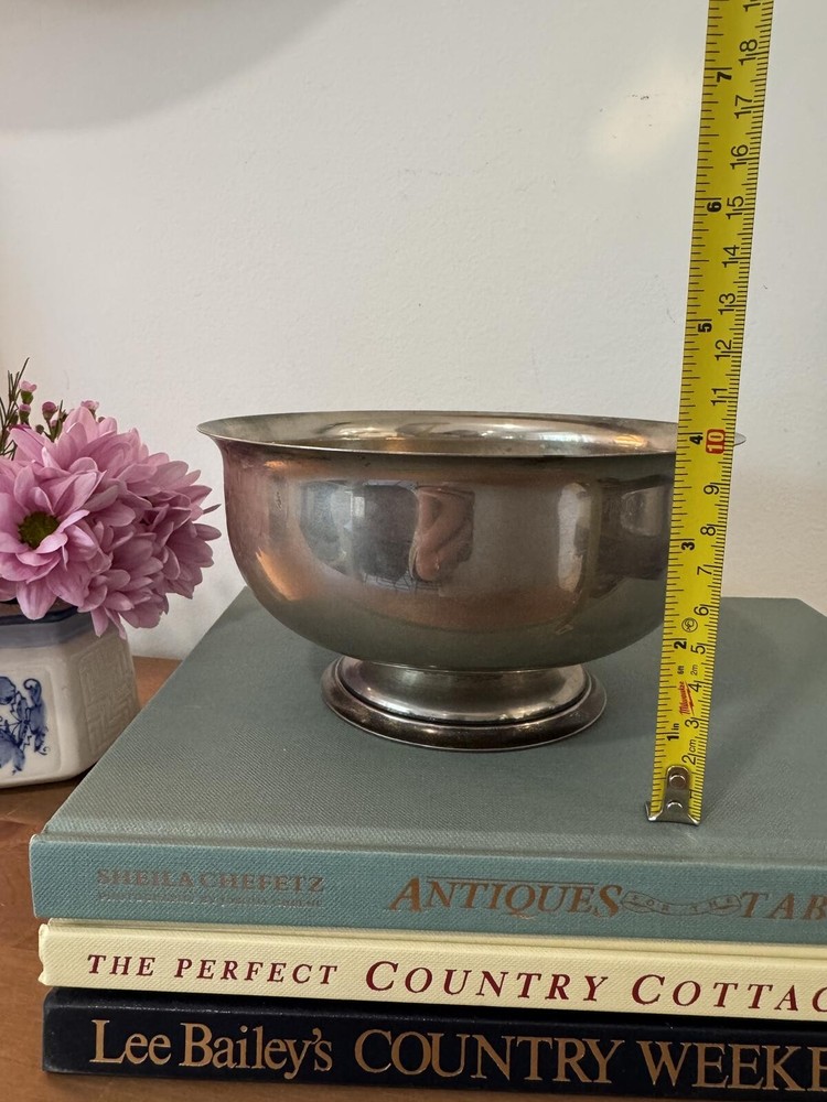 Vintage Silver Plated Pedestal Bowl