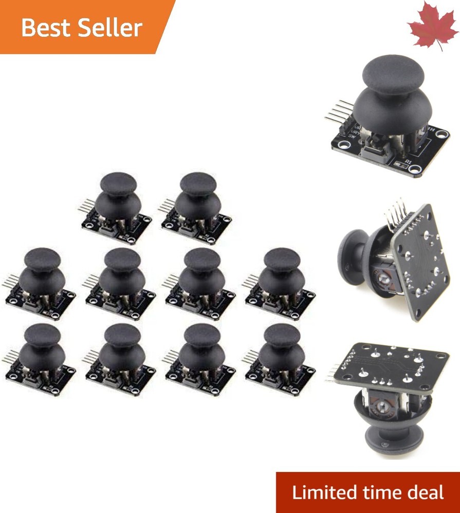10 PCS High-Quality Game Controller Joystick Breakout Module for Arduino PS2