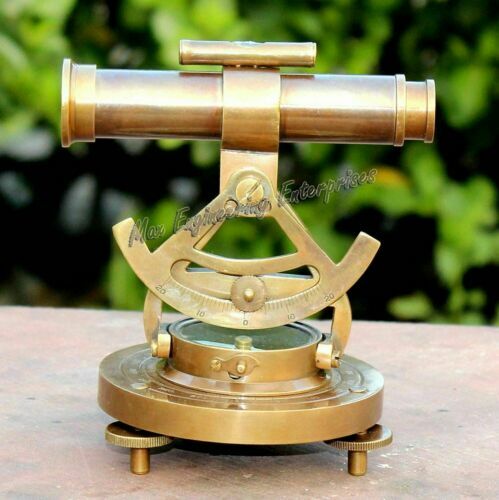 Solid Brass Alidade Compass Maritime Ship Working Instrument Nautical Alidade 5"