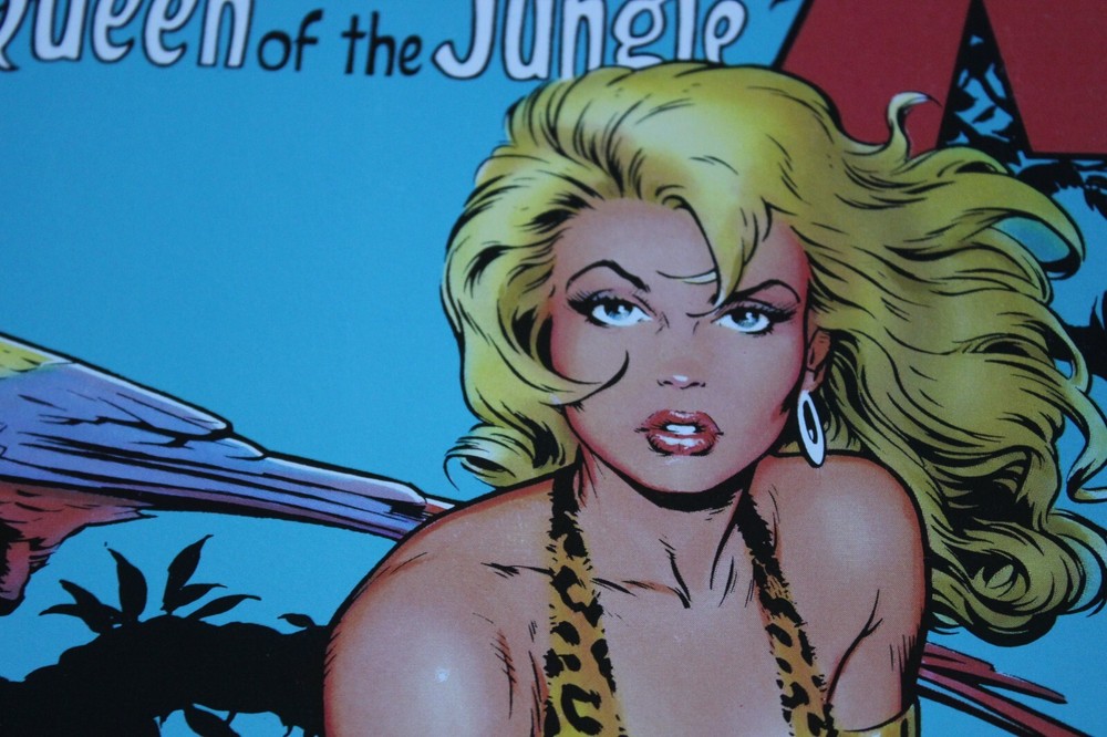 Dave Stevens "Sheena" print 1988