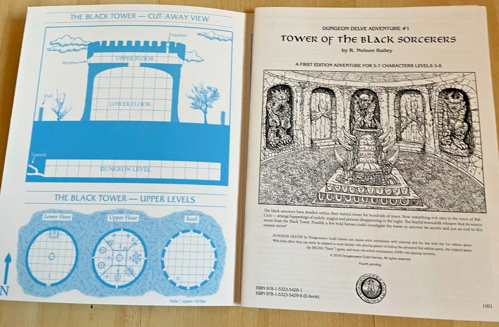 DUNGEON DELVE Module Bundle (8 books)