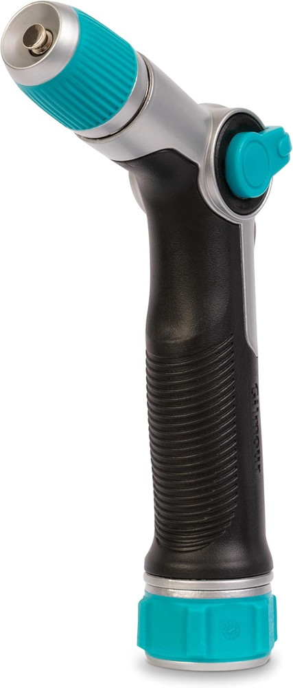 Medium Duty Thumb Control Garden Hose Nozzle with Adjustable Spray Pattern, Wate