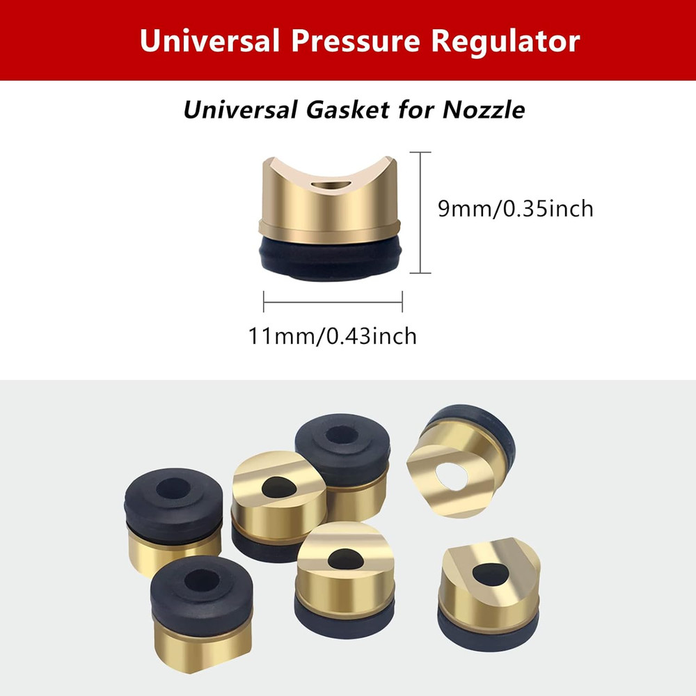 5 Pack Seal Tip Gaskets for Airless Paint Sprayer Replace (Upgrade)