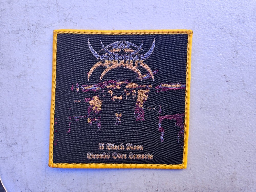 BAL SAGOTH, SEW ON GOLDEN BORDER WOVEN PATCH