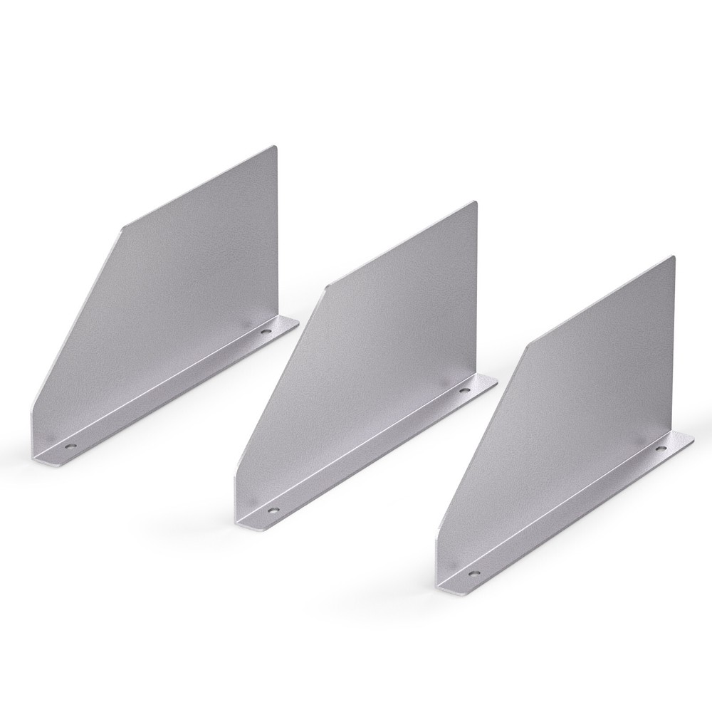 P-SH-Divider-B 5.9" Heightened Version Shelf Divider Shelf Accessories Grey
