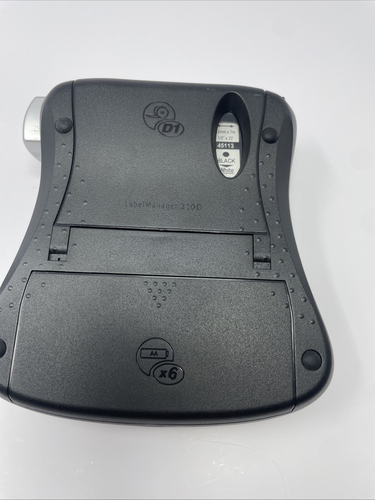 Dymo LabelManager 210D Label Maker Printer Black Tested Working