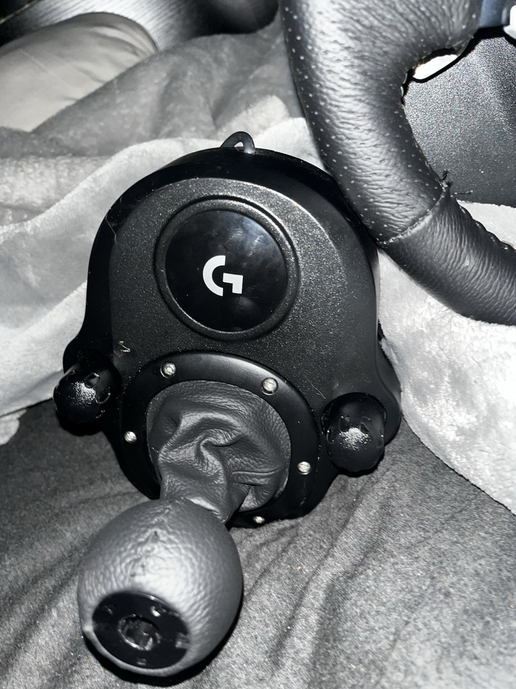 Logitech Racing Wheel, Pedals, Shifter & Power Adapter Bundle