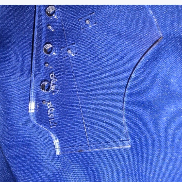 Guitar Headstock Template Pre CBS Tuner Drill Pattern Strat neck HSST