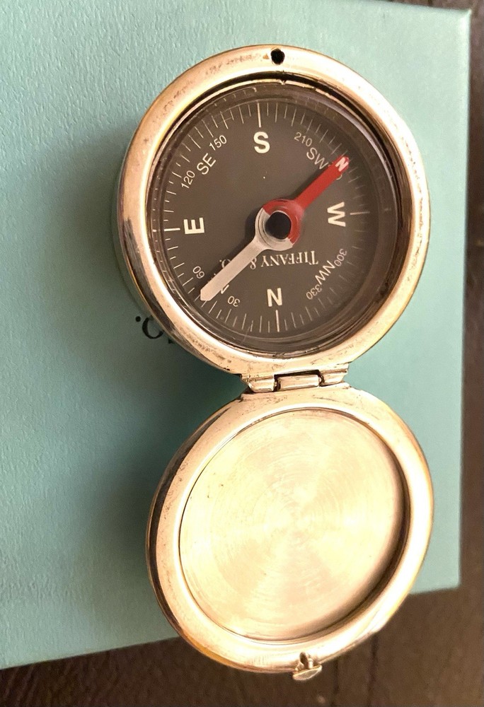Tiffany&co Sterling Silver Compass 1830c
