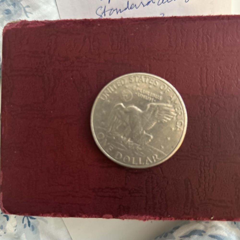 1972-S Eisenhower Dollar Type 2 Standard Features A Different Earth Design