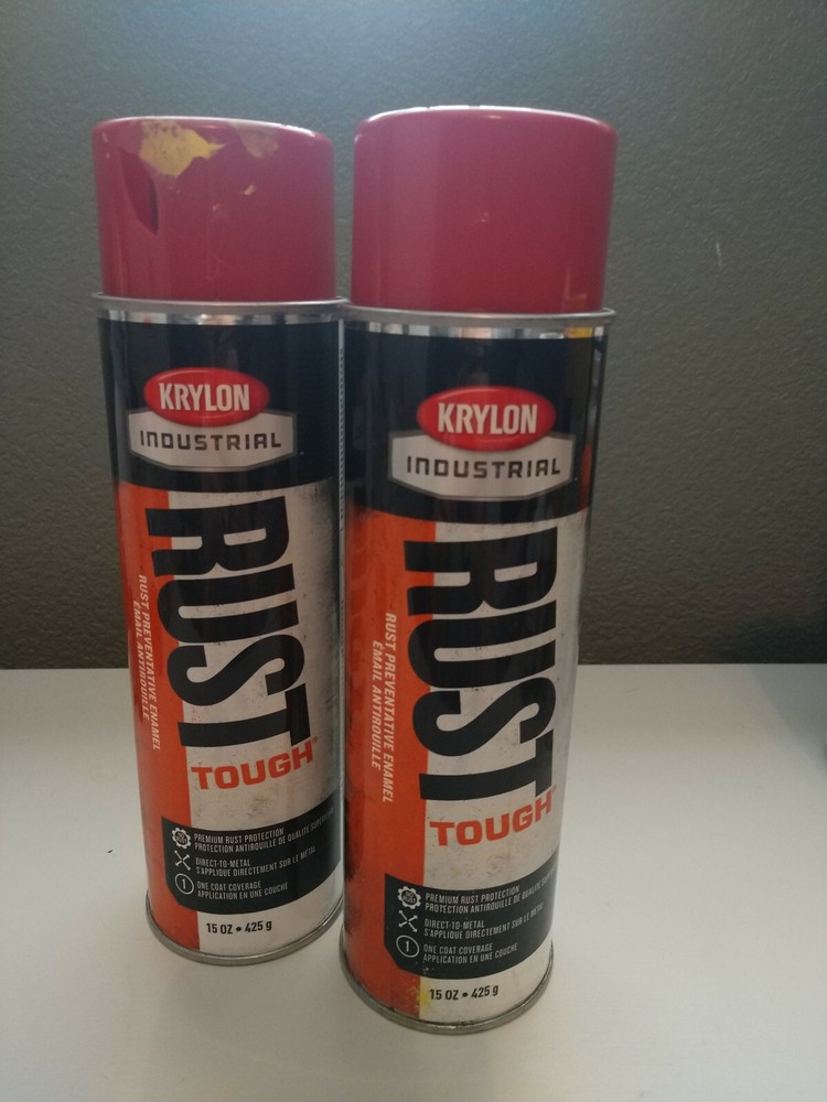 3( Three)KRYLON RUST Touch Preventative EnamelsRust Protection-one little damage
