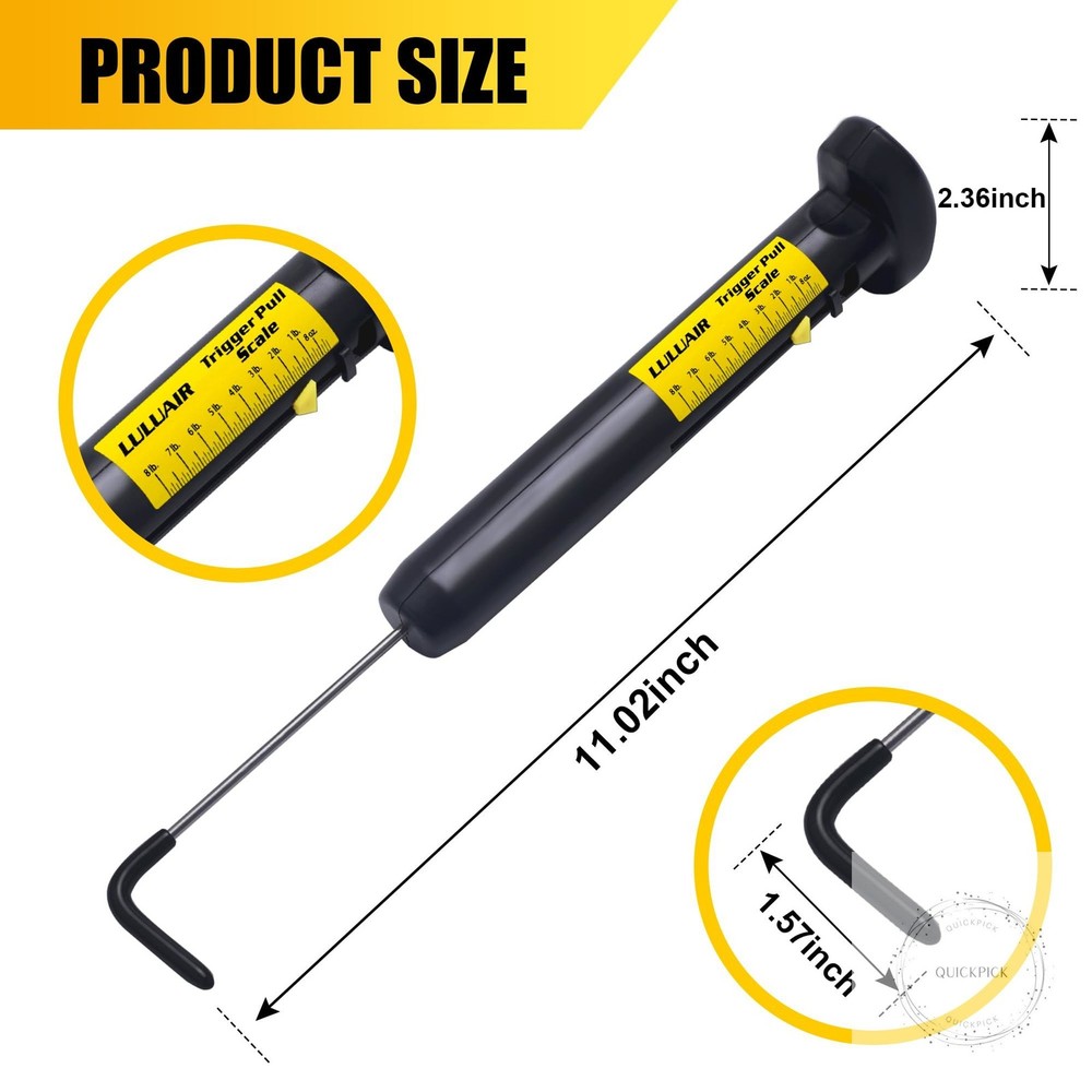 Manual Trigger Pull Scales, Mechanical Trigger Pull Gauge with Values ranging