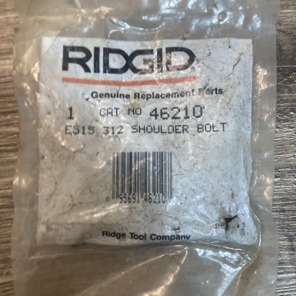 Ridgid 46210 E-515 Replacement Shoulder Bolt for Threading Machine & Power Drive