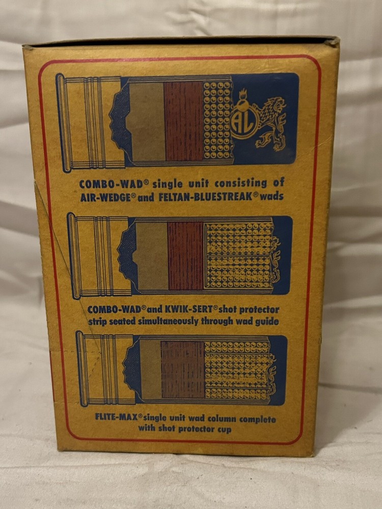 VINTAGE Alcan Shotshell Wads16 Gauge Box EMPTY!!