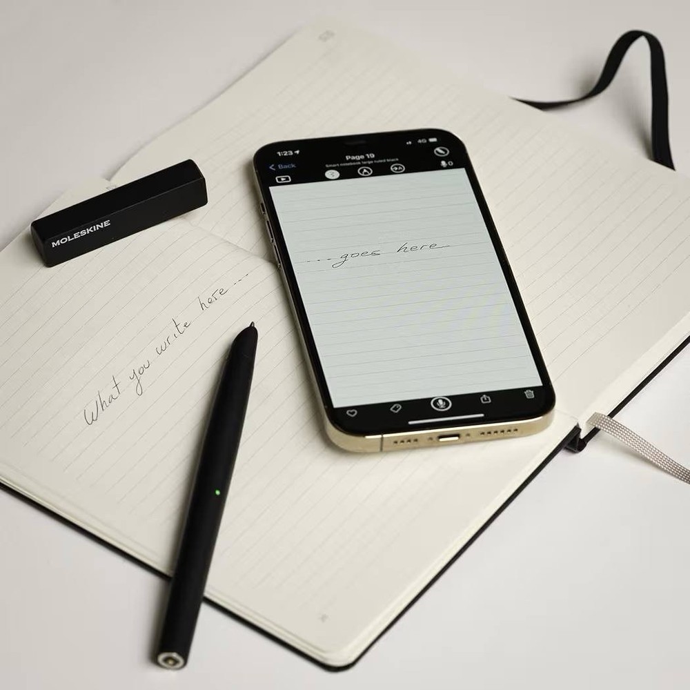 Moleskine Smart Writing Set Digital Pen, Notebook, Bluetooth & USB Connectivity