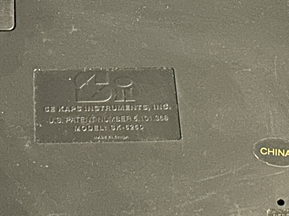 SE Kaps Instruments SK-6250 Conversion calculator 2000