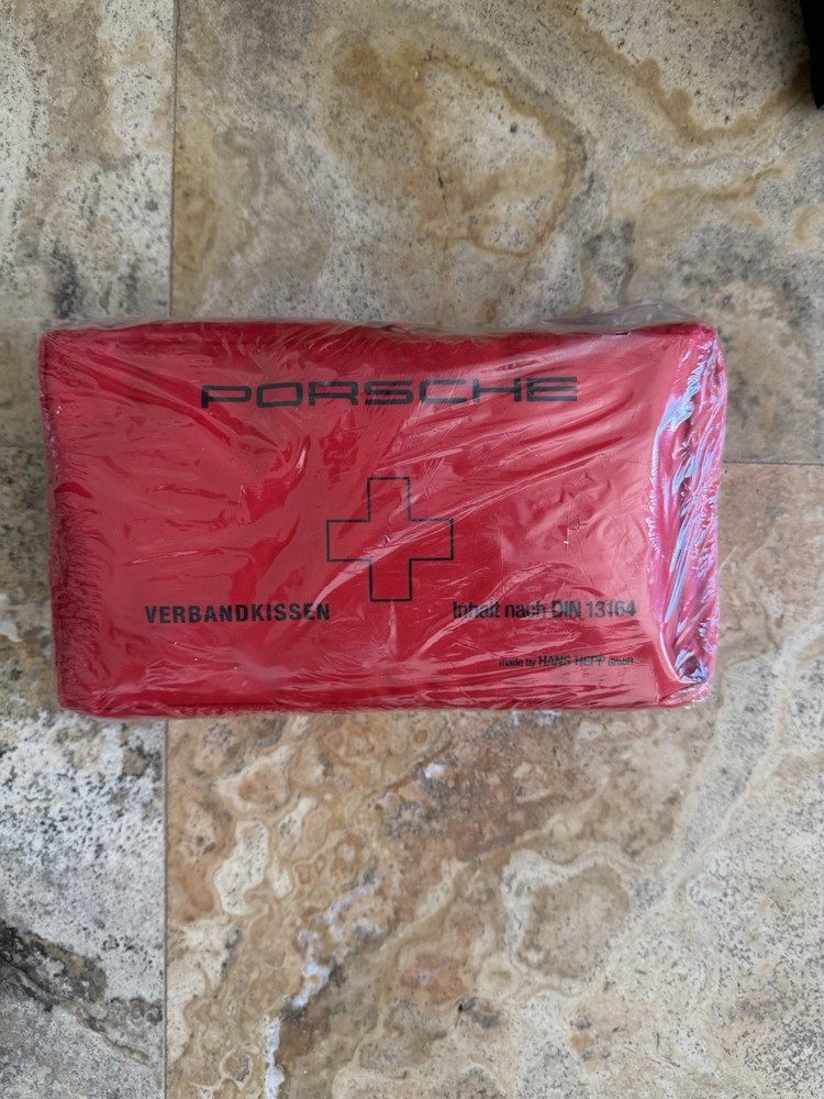 Classic Porsche First Aid Kit New Sealed