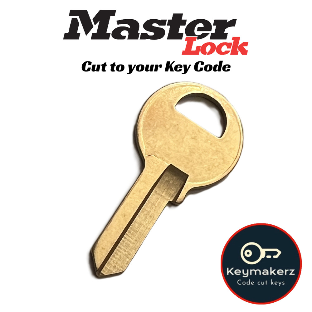 Master lock Padlock Keys Spare Replacement Cut to Your Key Code 2751-3000